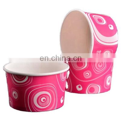 Top quality ice cream paper cups for American and European market