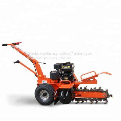 15hp Gas Engine Mini Chain Trencher, Mini Digger With CE/EPA photo-3
