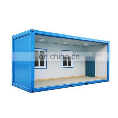 hot sale easy installation prefab flat pack 20ft luxury container house