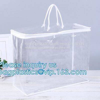Toiletry Cosmetic Organizer, Waterproof, Large Capacity, Moving Tote Bag, Underbed Storage Zipper Carry Bag photo-5