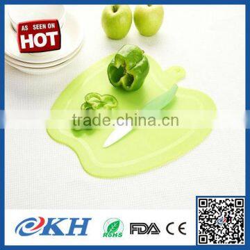 KH Welcome OEM Apple Shape PP Cutting Board