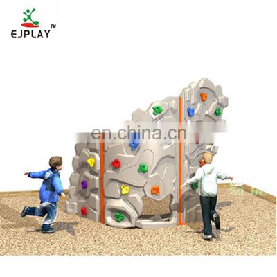 Kids Plastic Climbing Wall in high quality for Outdoor or Indoor Playground