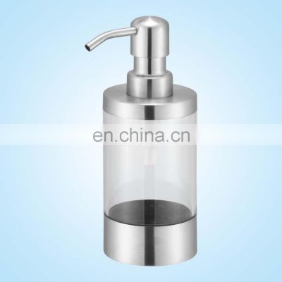 Longan factory 200ml 280ml 300ml 350ml plastic or acrylic soap lotion foam pump bottle