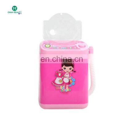 New mini automatic beauty to promote kitchenware for children kids play toys makeup brush washing machine