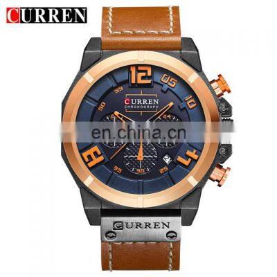 New In Stock Watch Brand Men Chronography High Quality Clock Men Date 24 Hours Relogio Masculino Curren 8287