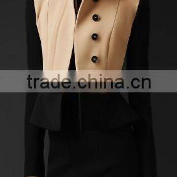 Tailored Peplum Jacket for Women