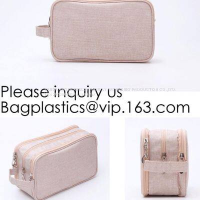 Travel Luggage Pouch Custom Clear Transparent PVC Travel Toiletry Bag Make Up Cosmetic Bag,Vinyl Wash Beauty Cosmetic photo-5