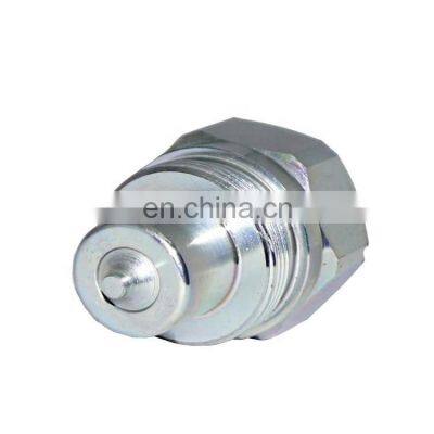 KZE-BA Threaded Connection Hydraulic Quick Release Couplings Screw-to-connect Self-sealing Couplers