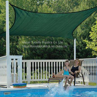 Custom Outdoor 100%HDPE Garden Awning Canopy Patio Sun Shade Sail Net photo-5