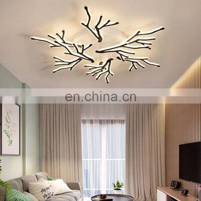 Creative Tree-shape LED Ceiling Light Indoor Surface Mounted Pendant Lamp for Living Room Chandelier