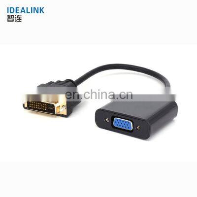 Best buy audio video cable dvi-d vga adapter male to female dvi to vga cable