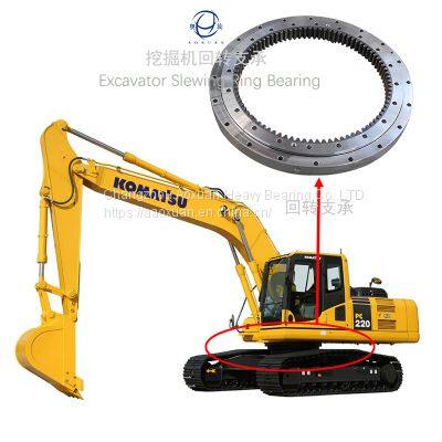 Single-ROW Four Point Contact Ball Slewing Ring of Excavator for KOMATSU/PC