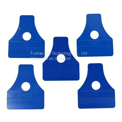 Hot Sale Soft PP Plastic Squeegee for Rubber Window Vinyl Flat Triangle Squeegees