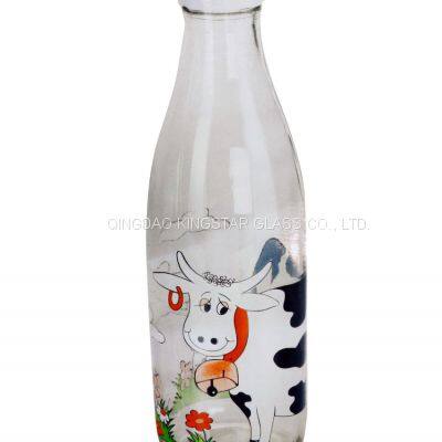 Glass Milk Bottle Container photo-2