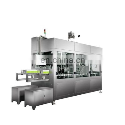 Shanghai factory Custom dairy milk gable top carton filling packing packaging machine for dairy processing line