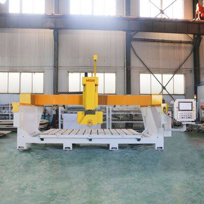 MISHI Split Block Bridge Saw Cutting Laser Bridge Stone Router Granite Marble 5 Axis 3220 Stone Bridge Saw Machine photo-3