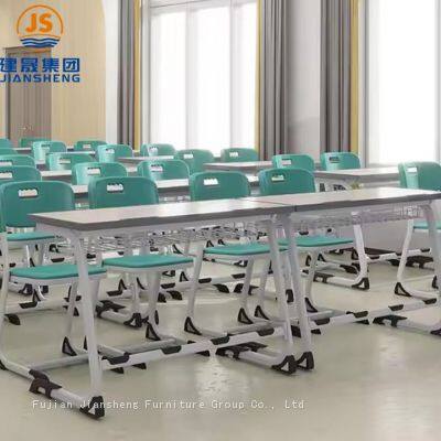 School Desk and Chair Set Detachable for Student Classroom Furniture photo-5