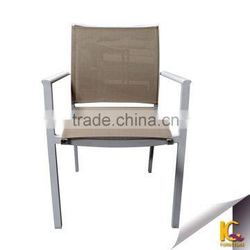 Excellent design garden furniture good quality low price dining aluminum chair