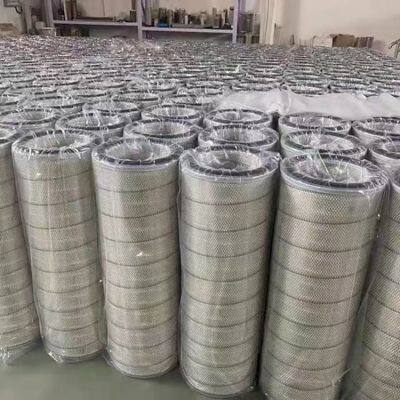 Dust removal filter element for steel plants