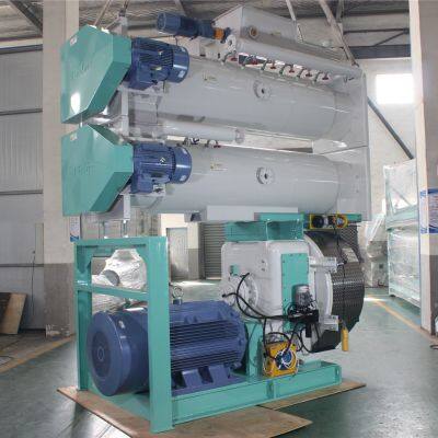 High Productivity Large Ring Die 18-28tph SZLH768b2 High Grade Jacket Pellet Mill photo-4