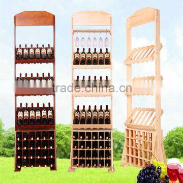 Custom wooden wine rack High quality Wooden wine rack,beer rack display shelf