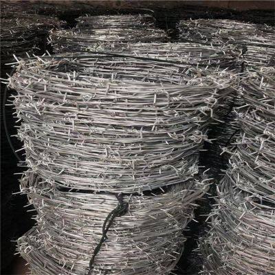 Anti Climbing Fencing Border Barrier With Galvanized Concertina Razor Barbed Wire photo-1