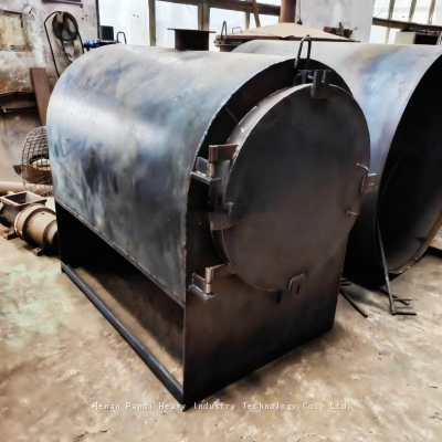 Automatic Feeding Horizontal Carbonization System Efficient Biomass Equipment photo-4