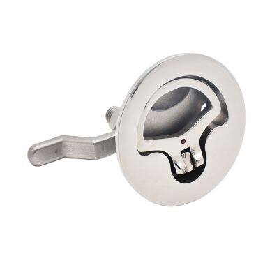 Best Sale Marine Lock Stainless Steel Flush Hatch Lift Ring Hatch Pull Handle Locker Hatch Lock photo-3