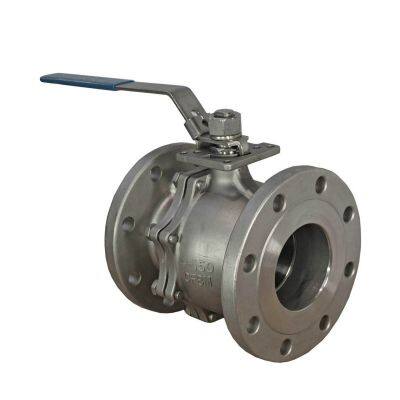 Industrial Valve Stainless Steel 304 CF8 Supply OEM Service Valve High Platform Flange DN 80 PN 16 Ball Valve