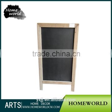 2014 free standing studio writing natural wooden blackboard teaching stand