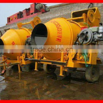 mobile concrete mixer on sale JZC350