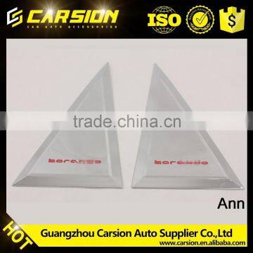 Auto accessories Stainless Steel Triangle Window Trim Car Accessories For Ssangyong Korando 11+