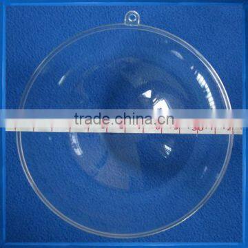 12cm clear plastic ball,bauble