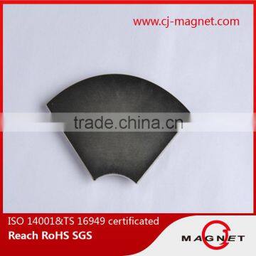 segment ndfeb magnet with high power and high BR