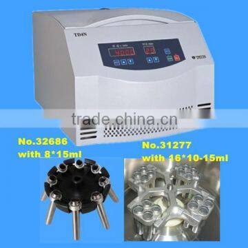 TD4N benchtop low speed 4,000rpm swing rotor blood seperating medical centrifuge made in china manufacturer