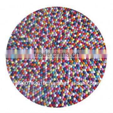 Multi-Color Round Pot Mat