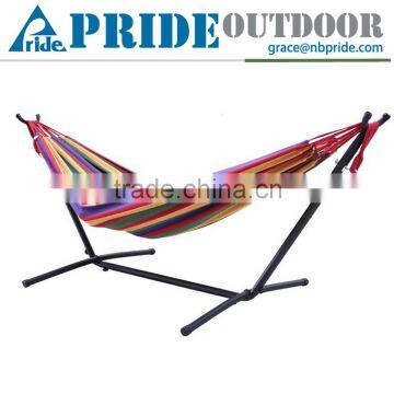 Sleeping Hanging Garden Canvas Indoor Steel Frame Outdoor Space Rocking Folding Double Hammock