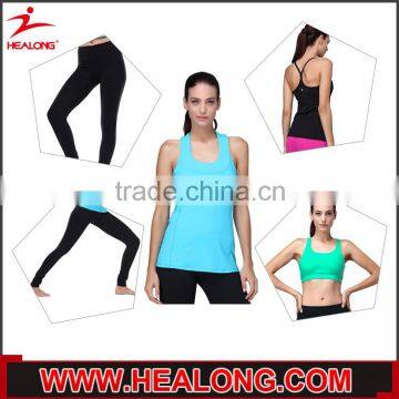 Lady compression gym clothes custom fitness wear