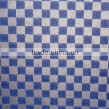 purple plaid water-fall tissue paper for flower wrapping