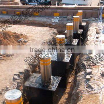 Stainless steel automatic control barrier LEDTraffic protection barrier