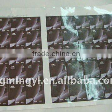 Paper Sticker with Adhesive Printing