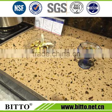 luxury quartz countertop for kitchen countertop bar top