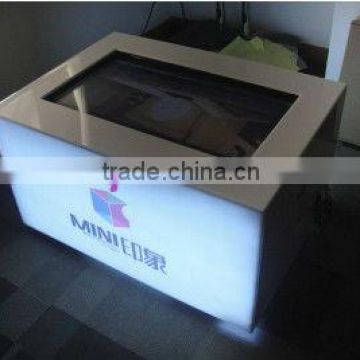 47"inch Multi-touch shopping mall bank commercial building lobby restaurant horizontal table kiosk