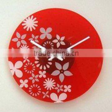 acrylic wall clock