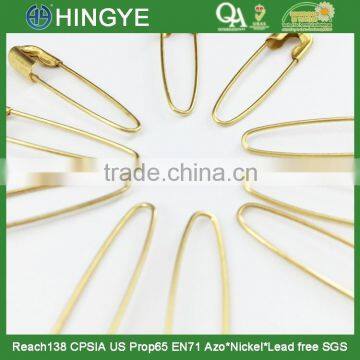 Hot Selling 32mm Metal Gold Pin for Sweater CSJ-001 photo-4