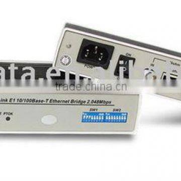 High Speed 10/100M Ethernet to E1 converter