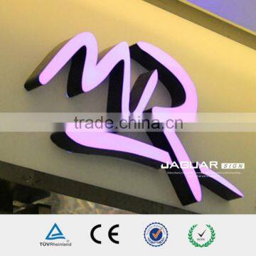 Manufacture supply vinyl letter front led illuminated channel letter sign