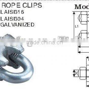 Galvanize Carabiner Wholesale Stainless Steel Aisi 316 304 DIN 741 Wire Rope Clips Hardware Manufacture photo-2