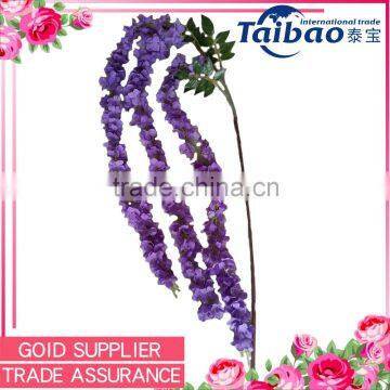 Wedding roof and wall decorative 190 cm long wisteria flower artificial