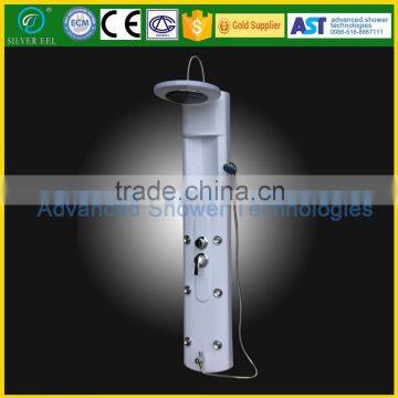 2015 resin shower panel with massage faucet